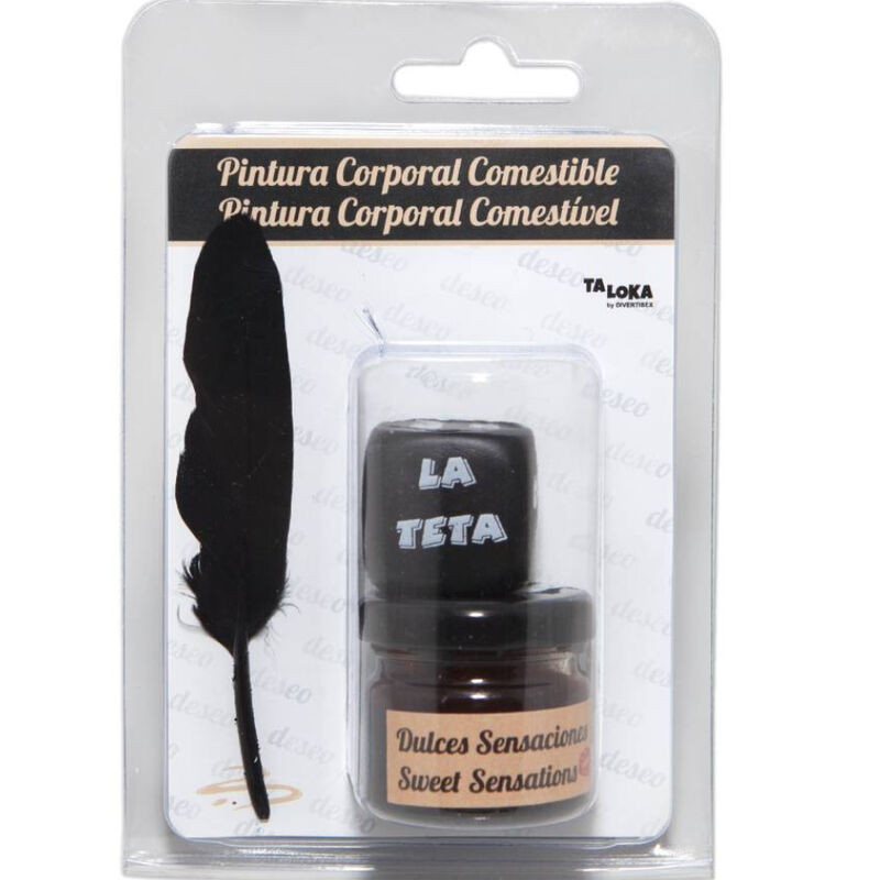 TALOKA - PINTURA CORPORAL COMESTIBLE SABOR CHOCOLATE+ DADO TALOKA - PINTURA CORPORAL COMESTIBLE SABOR CHOCOLATE+ DADO