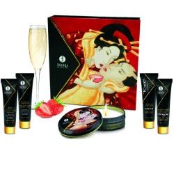 SHUNGA - ZESTAW SECRET GEJSZA TRUSKAWKI I CAVA