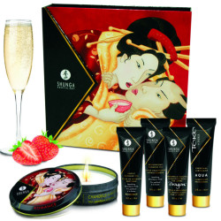 SHUNGA - ZESTAW SECRET GEJSZA TRUSKAWKI I CAVA