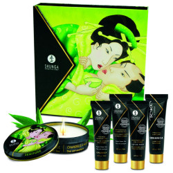 SHUNGA - SECRET GEISHA ORGANICZNY ZESTAW ZIELONEJ HERBATY