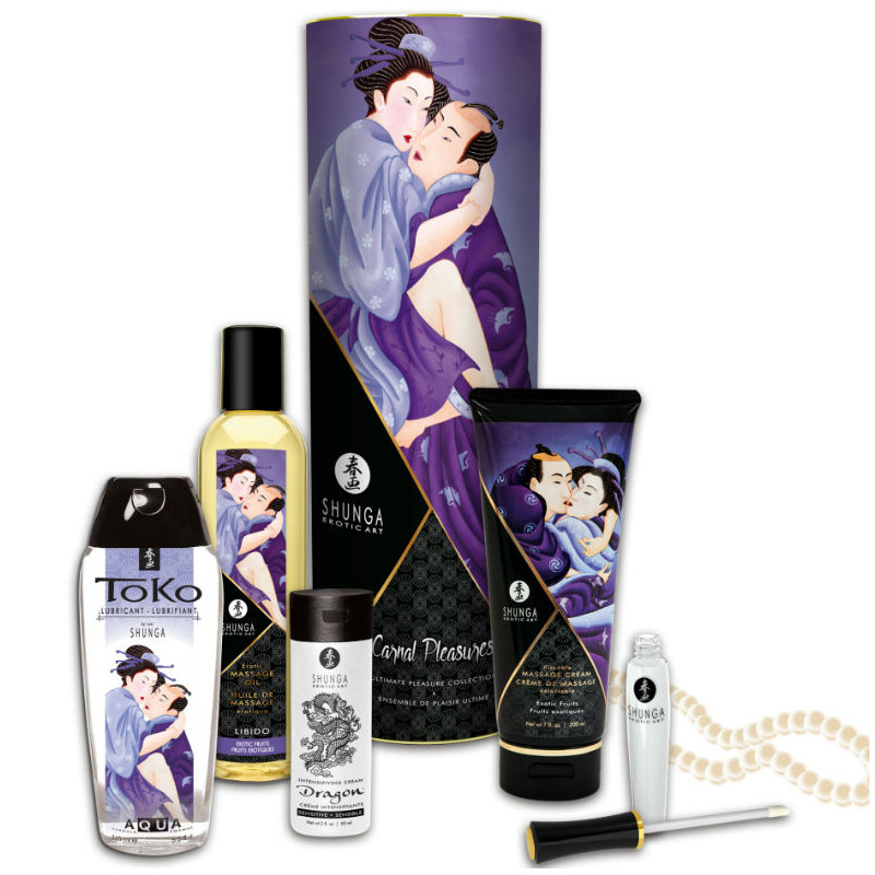 SHUNGA - KIT COLLEZIONE PIACERI CARNALI