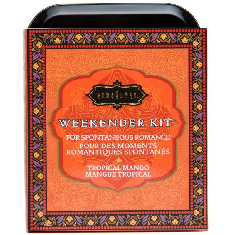 KAMASUTRA - WEEKENDER KIT IN LATTA MANICO TROPICALE KAMASUTRA - WEEKENDER KIT IN LATTA MANICO TROPICALE