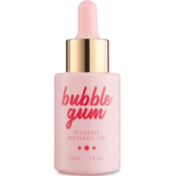 BIJOUX - NIEDYSKRETNY ZESTAW DO ZABAWY GUMY BUBBLEGUM Z OLEJNYM ZELEM I BLYSZCZAKIEM