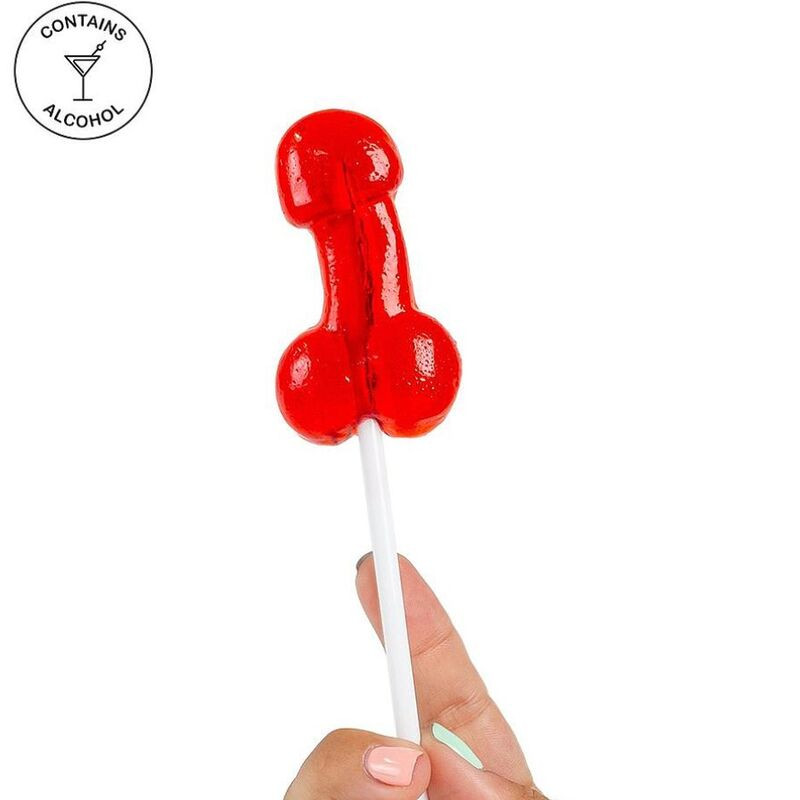 SECRETPLAY - PIRULETA PENE GOMINOLA CON ALCOHOL DAIQUIRI DE FRESA SECRETPLAY - PIRULETA PENE GOMINOLA CON ALCOHOL DAIQUIRI DE FRESA