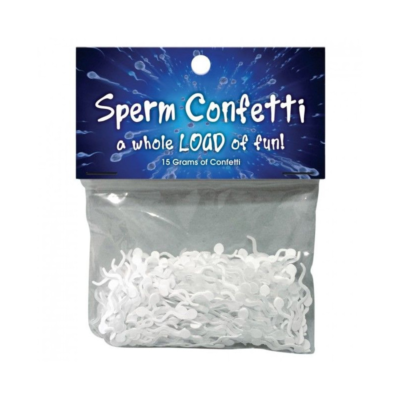 KHEPER GAMES - CONFETTIS EN FORME DE SPERME KHEPER GAMES - CONFETTIS EN FORME DE SPERME