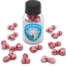 DIABLO PICANTE - 12 M?ODZIE?OWYCH CUKIERKÓW W KSZTA?CIE PENISA TRUSKAWKA/WI?NIA