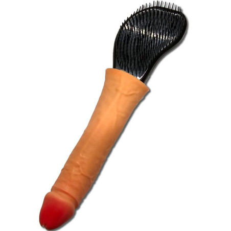 DIABLO PICANTE - SZCZOTKA DO W?OSÓW Z PENISEM NA KO?CU