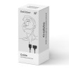 SATISFYER - PRZEWOD LADOWANIA CZARNY