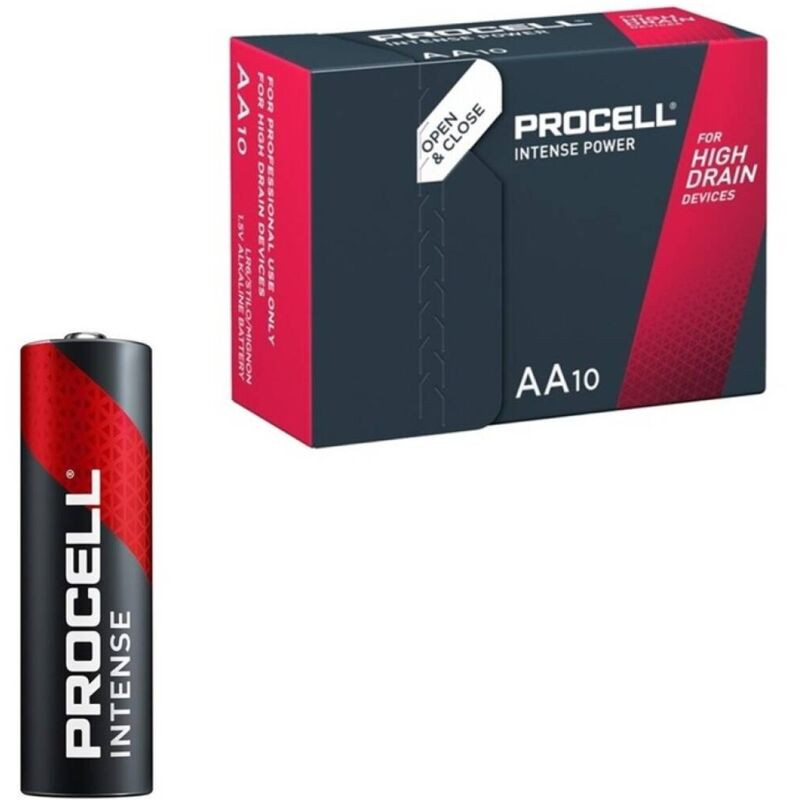 PROCELL - INTENSYWNA MOC ALKALICZNE LR6 AA 1,5 V PUDEŁKO*10