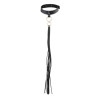 BIJOUX INDISCRETS MAZE - CHOKER Z FREDZLAMI CZARNY