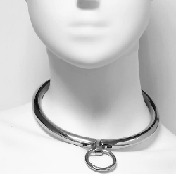 METAL HARD - METALOWY NASZYJNIK ZAMKNIECIE 13,5 CM