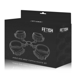 FETISH SUBMISSIVE - ZESTAW KEJKOW NA RECE I KOSTKI Z NOPRENOWA WYSCIOLKA
