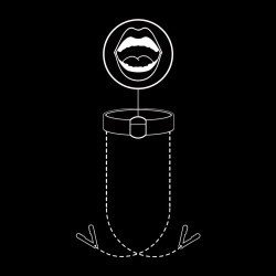 FETISH SUBMISSIVE - GAG RING WITH NIPPLE CLAMPS
