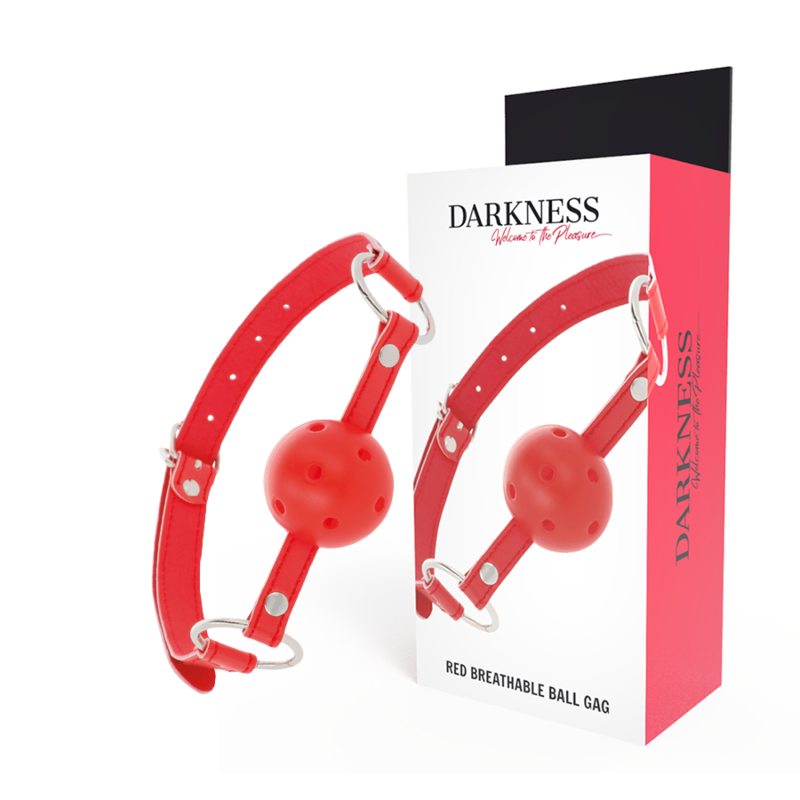DARKNESS - BAVAGLINO TRASPIRANTE ROSSO DARKNESS - BAVAGLINO TRASPIRANTE ROSSO