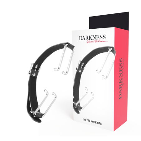 DARKNESS - GAG Z CZARNYM HAKIEM
