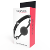 DARKNESS - BLACK SILICONE GAG