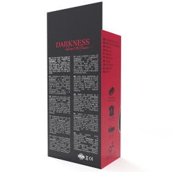 DARKNESS - CZARNY SILIKONOWY KNEBEL
