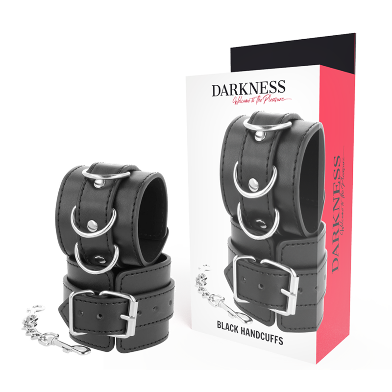 DARKNESS - BLACK HANDCUFFS DARKNESS - BLACK HANDCUFFS