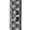DARKNESS - MANETTE CON TESCHI E OSSA NERE CON SPUNTE