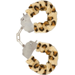 TOYJOY - FUTRO ZABAWNE MANKIETY BONDAGE LEOPARD