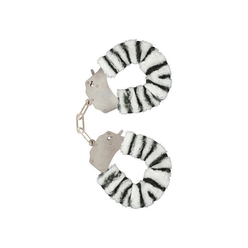 TOYJOY - PUNHOS FURRY FUN BONDAGE ZEBRA TOYJOY - PUNHOS FURRY FUN BONDAGE ZEBRA