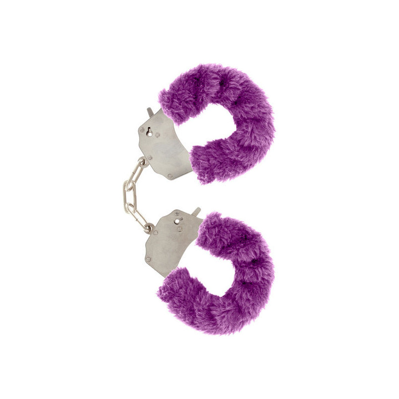 TOYJOY - FURRY FUN CUFFS BONDAGE PURPLE TOYJOY - FURRY FUN CUFFS BONDAGE PURPLE