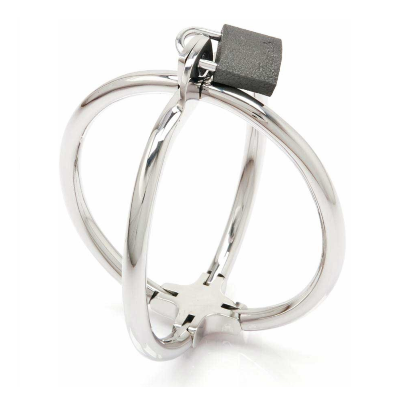 METAL HARD - CRISS CROSS ESPOSA RESTRICCIONES DE ACERO INOX METAL HARD - CRISS CROSS ESPOSA RESTRICCIONES DE ACERO INOX