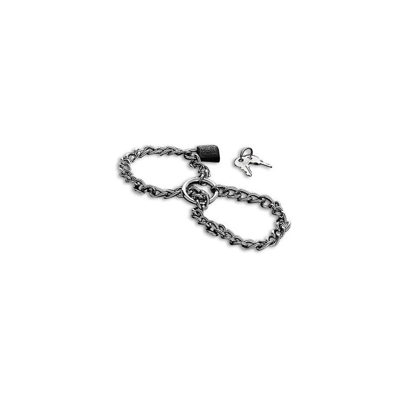 METAL HARD - ESPOSAS CON CADENA DE ACERO INOX. METAL HARD - ESPOSAS CON CADENA DE ACERO INOX.