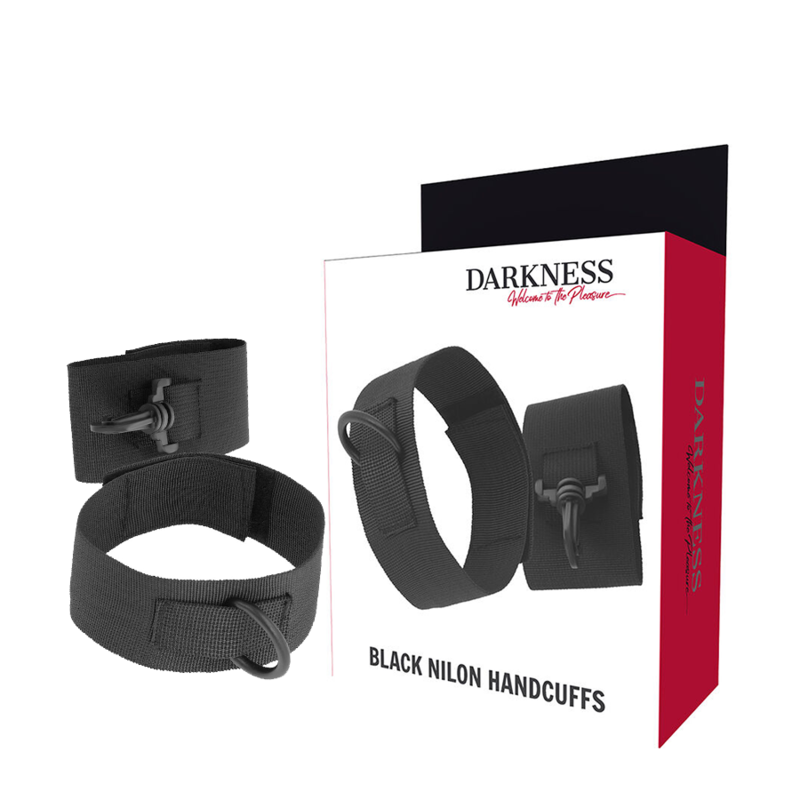 DARKNESS - ESPOSAS NYLON PARA PRINCIPIANTES DARKNESS - ESPOSAS NYLON PARA PRINCIPIANTES