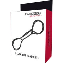 DARKNESS - KAJDANKI 100% BAWELNY LINOWE LUB KANDJUTY NA KOSTKI