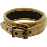 FETISH SUBMISSIVE ORIGIN - COLLANA A CATENA RIVESTITA IN NEOPRENE