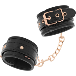BEGME - KAJDANKI PREMIUM BLACK EDITION Z NEOPRENOWA WYSCIOLKA