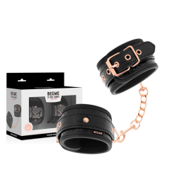 BEGME - KAJDANKI PREMIUM BLACK EDITION Z NEOPRENOWA WYSCIOLKA
