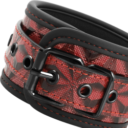 BEGME - KAJDANKI PREMIUM RED EDITION Z NEOPRENOWA WYSCIOLKA
