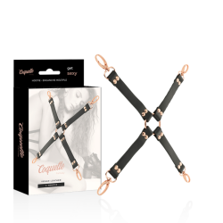 COQUETTE CHIC DESIRE - FANTASY KRAWAT ZE SKORY WEGANSKIEJ