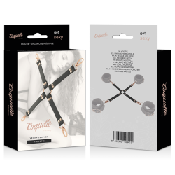 COQUETTE CHIC DESIRE - FANTASY KRAWAT ZE SKORY WEGANSKIEJ