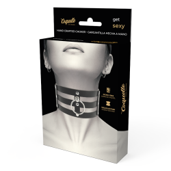 COQUETTE CHIC DESIRE - STYL FETISH WEGANSKI SKORZANY CHOKER