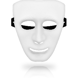 OHMAMA - MASKS WHITE MASK ONE SIZE