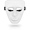 OHMAMA - MASKS WHITE MASK ONE SIZE