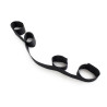 OHMAMA FETISH - SPREADER SOFT BAR FULL NYLON WRIST RESTRAINTS