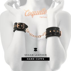 COQUETTE CHIC DESIRE - KAJDANKI BLACK EDITION Z NEOPRENOWA PODSZEWKA