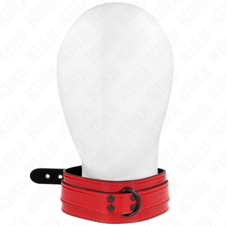 KINK - WINNO CZERWONY NASZYJNIK REGULOWANY 37,5-49,5 CM X 5 CM