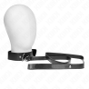 KINK - NASZYJNIK Z PASKIEM 116 CM CZARNY PASEK Z REGULACJA 32-50 CM X 8 CM