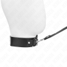 KINK - NASZYJNIK Z PASKIEM 116 CM CZARNY PASEK Z REGULACJA 32-50 CM X 8 CM