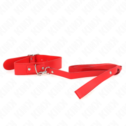 KINK - NASZYJNIK Z PASKIEM 116 CM ROJO PASEK Z REGULACJA 32-50 CM X 8 CM
