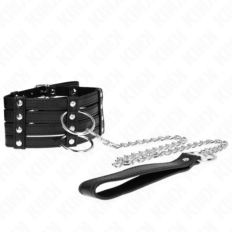 KINK - NASZYJNIK Z PASKIEM 65 CM SUB STYLE Z REGULACJA 35-51 CM X 7 CM