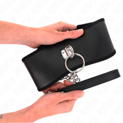 KINK - NASZYJNIK 65 CM Z SZEROKIM PASKIEM REGULOWANYM 40-55 CM X 10 CM