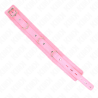 KINK - OBROZA ZE SMYCZA 65 CM Z OGRANICZENIAMI RÓZOWA 36-42 CM X 5,5 CM