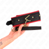 KINK - OBROZA Z GLADKIEJ TKANINY SMYCZ REGULOWANA 33-48 CM X 5,7 CM