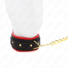 KINK - OBROZA Z GLADKIEJ TKANINY SMYCZ REGULOWANA 33-48 CM X 5,7 CM